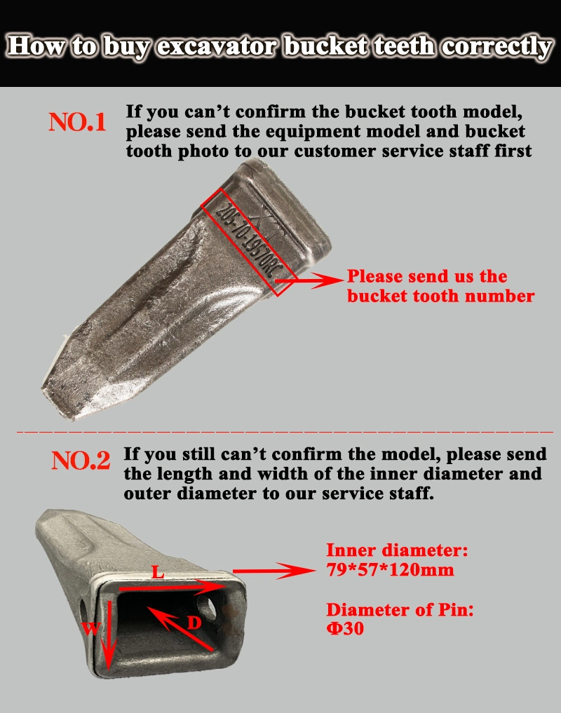 Volvo 480tl 14536800RC Forging Bucket Teeth for Volvo Excavator 360 Aftersales Replacement