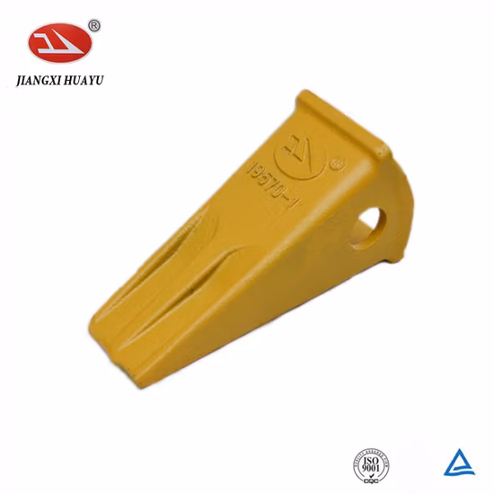 Dents de godet de moulage en acier pour excavatrice, tous types de dents de godet d'excavatrice 19570